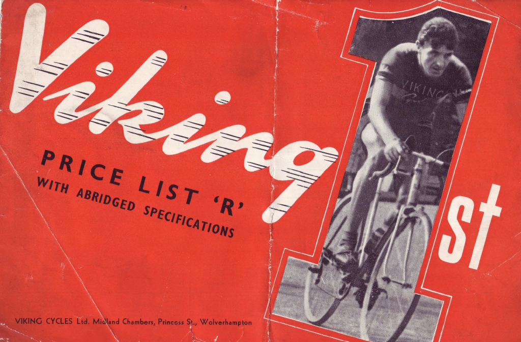 1953 Viking Price List Classic Viking Cycles